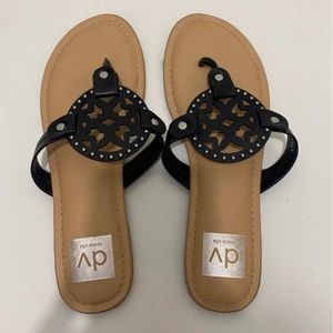 Dolce Vita Gotie Black Sandals